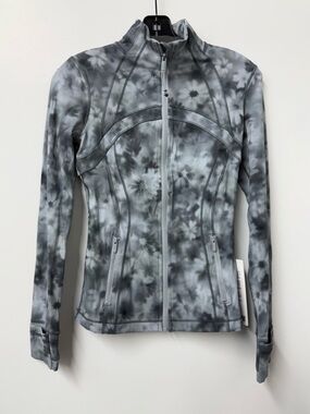 NWT Lululemon Define Jacket Meadow Haze Grey Multi Nulu fabric 8